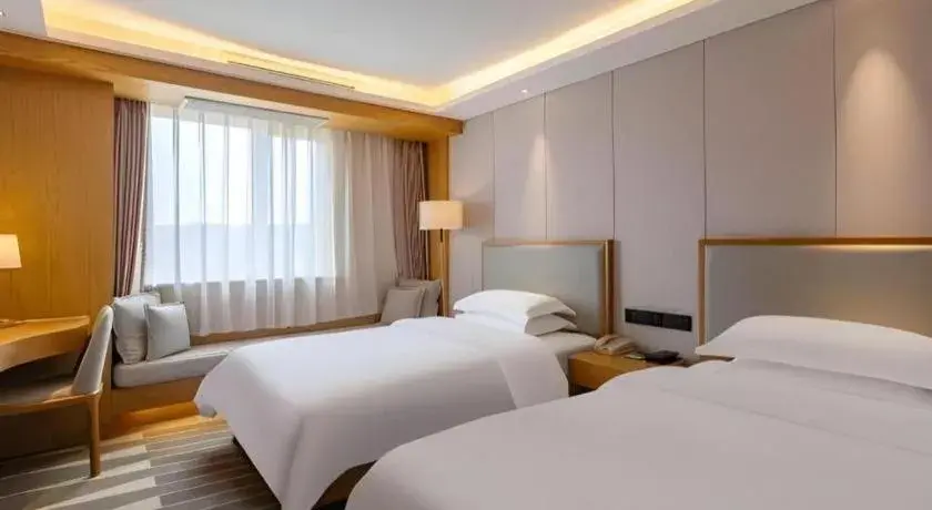 Bed in Rui Cheng Hotel Bed in Rui Cheng Hotel