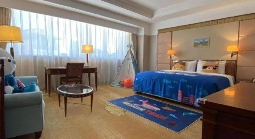 Bed in Jianguo Garden Hotel