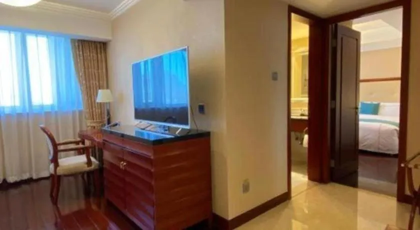 Bed in Jianguo Garden Hotel