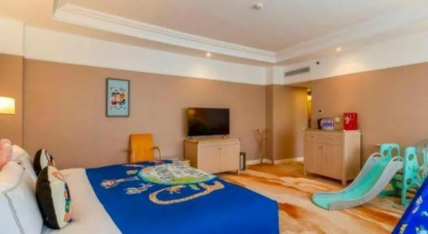 Bed in Jianguo Garden Hotel