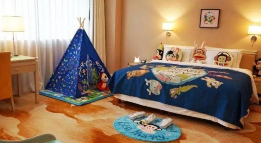 Bed in Jianguo Garden Hotel