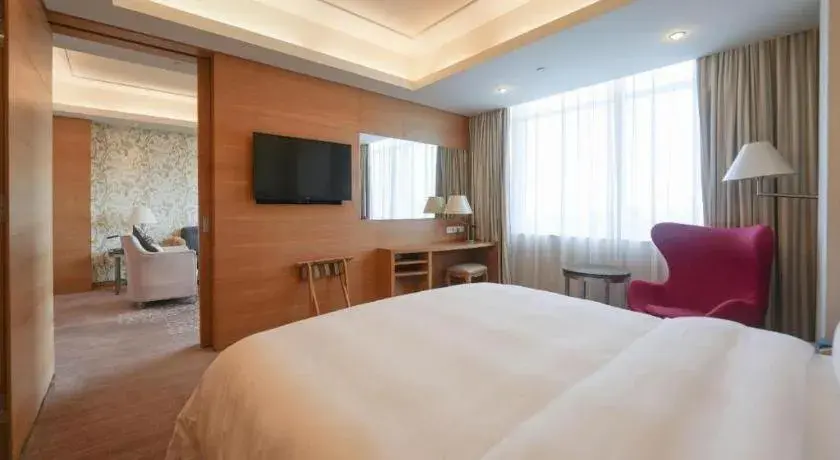 Bed in Seaview Gleetour Hotel Shenzhen Eastwing building Bed in Seaview Gleetour Hotel Shenzhen Eastwing building