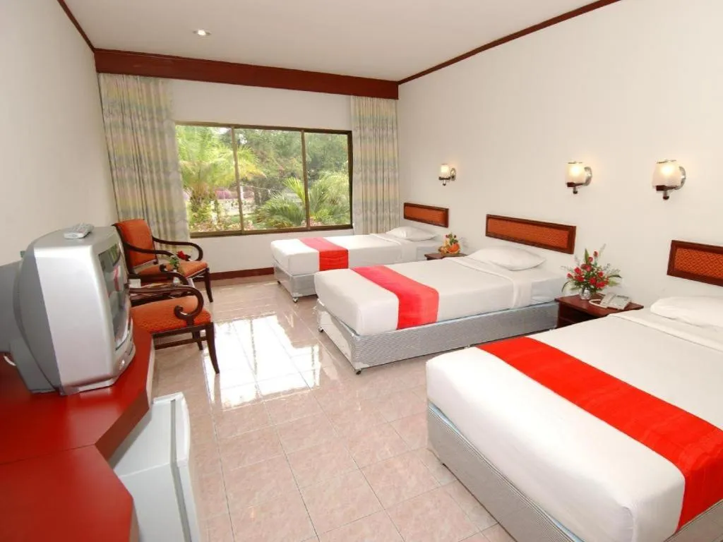 Bed in Phatad Valley Hotel
