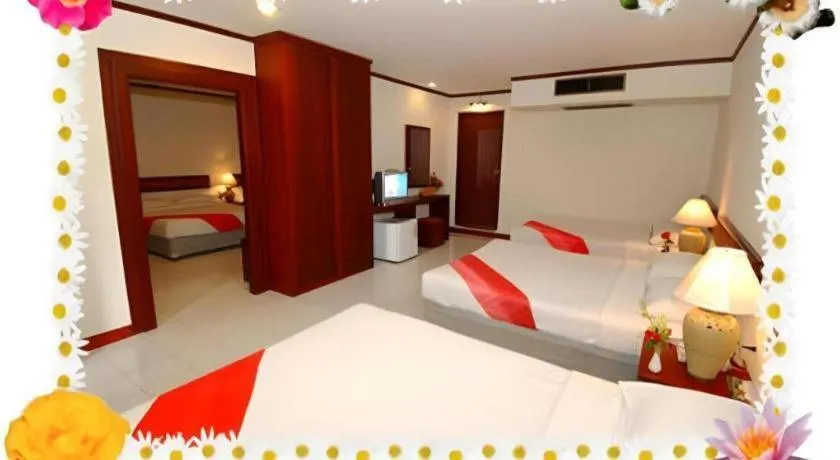 Bed in Phatad Valley Hotel