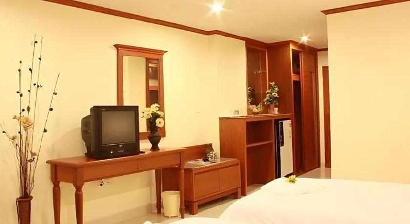 Bed in Phu View Talay Resort