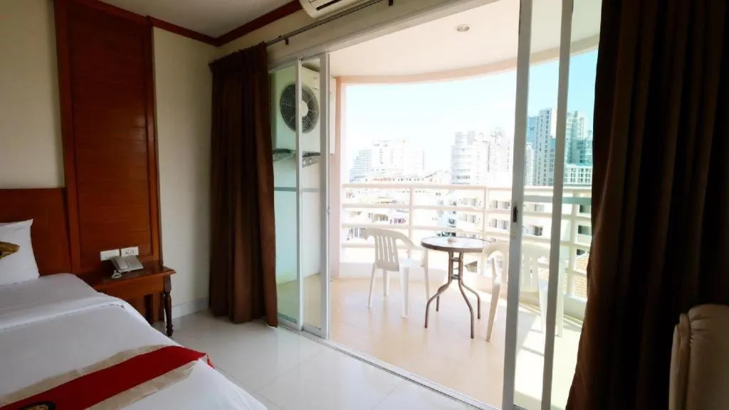 Bed in Phu View Talay Resort