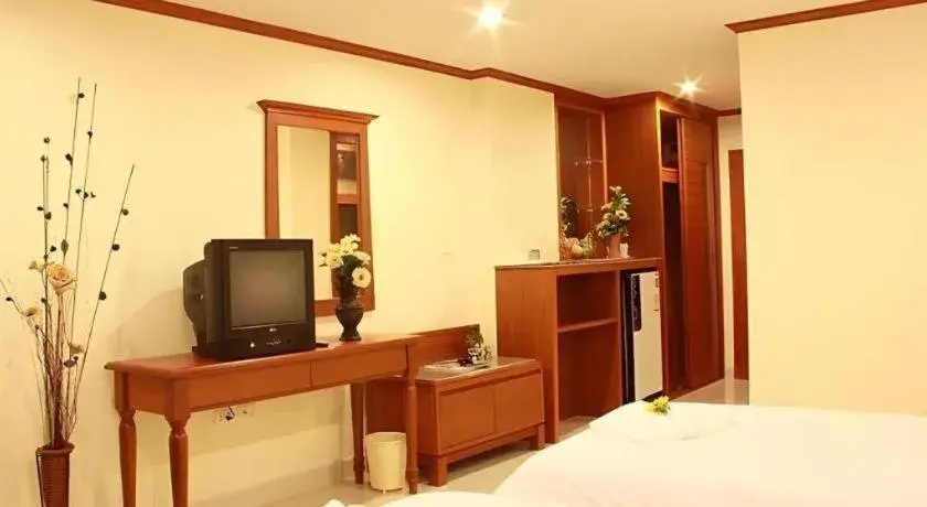 Bed in Phu View Talay Resort Bed in Phu View Talay Resort