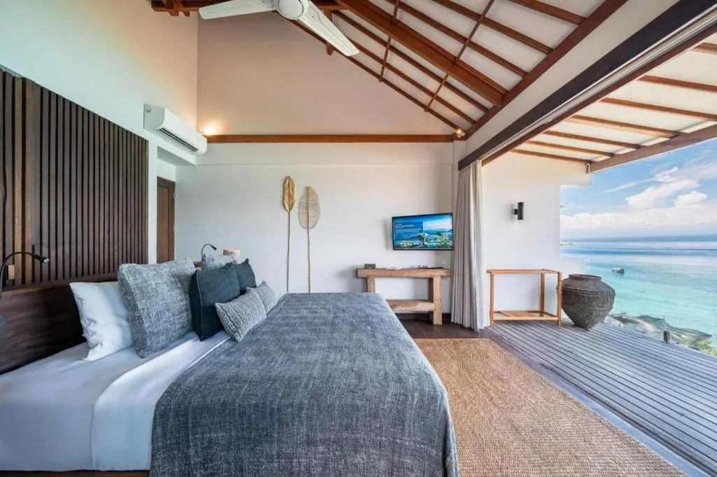 Bed in Batu Karang Lembongan Resort & Spa