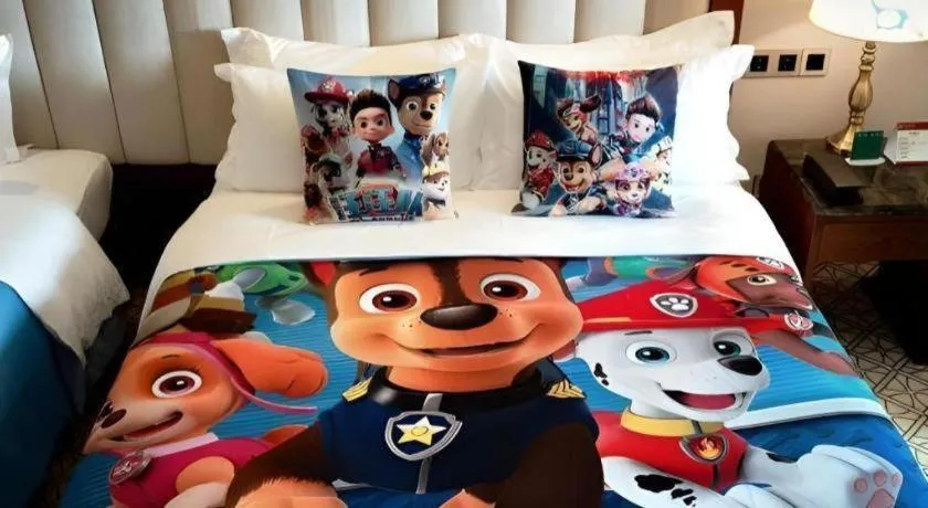 Bed in Yihe Grand Hotel