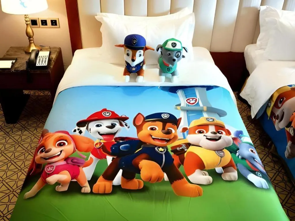 Bed in Yihe Grand Hotel