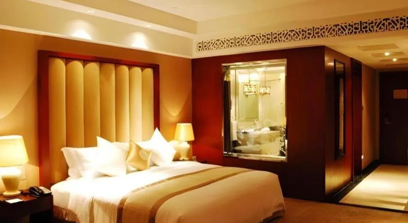 Bed in Yihe Grand Hotel