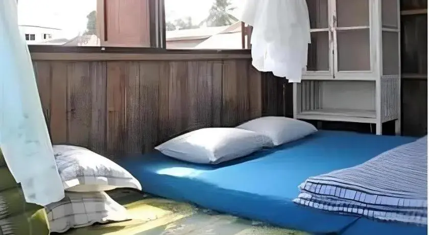 Bed in Baan ChanKhiang at ChiangKhan Bed in Baan ChanKhiang at ChiangKhan