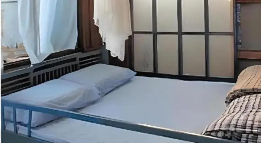 Bed in Baan ChanKhiang at ChiangKhan Bed in Baan ChanKhiang at ChiangKhan