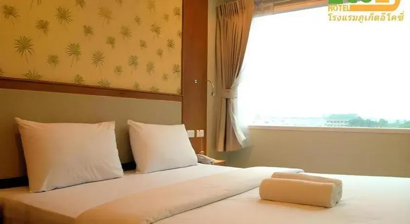 Bed in Phuket Ecozy Hotel Bed in Phuket Ecozy Hotel