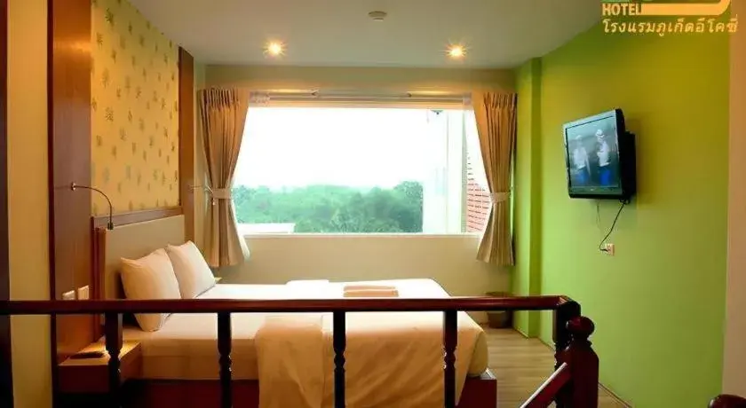 Bed in Phuket Ecozy Hotel Bed in Phuket Ecozy Hotel