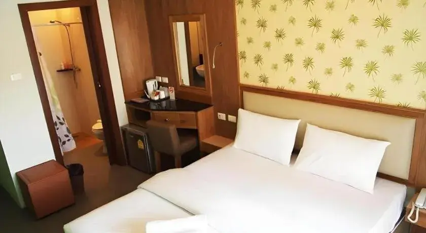 Bed in Phuket Ecozy Hotel Bed in Phuket Ecozy Hotel