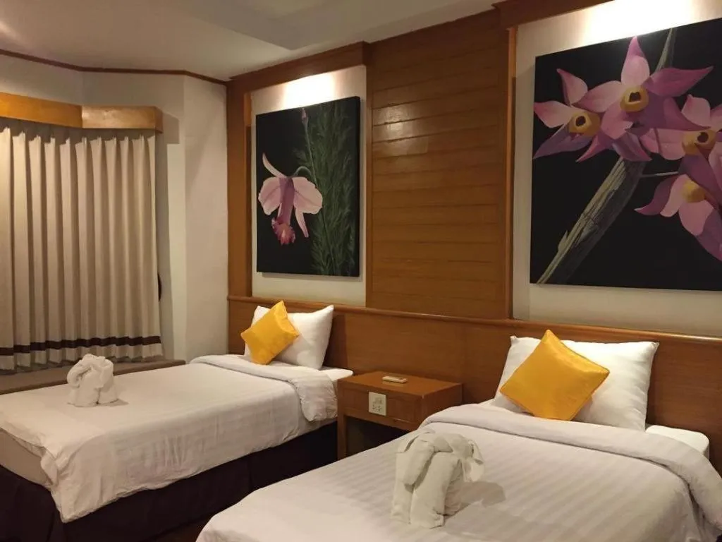 Bed in Chiang Khan Boutique Hotel