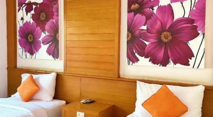 Bed in Chiang Khan Boutique Hotel