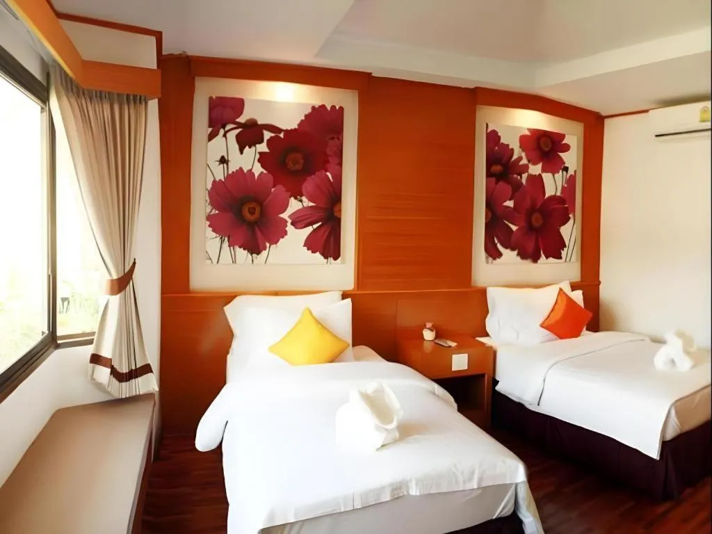 Bed in Chiang Khan Boutique Hotel