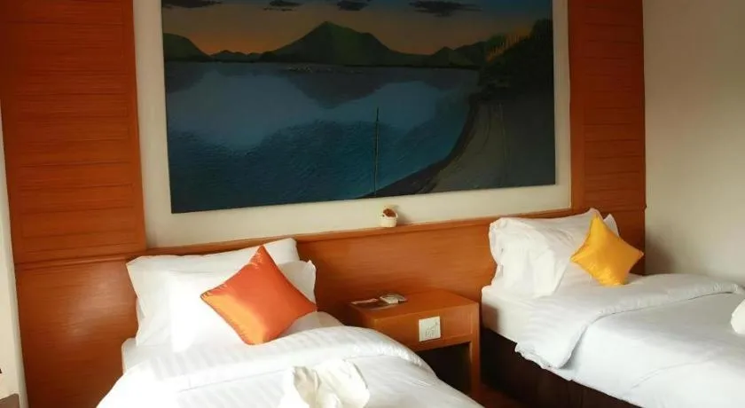 Bed in Chiang Khan Boutique Hotel