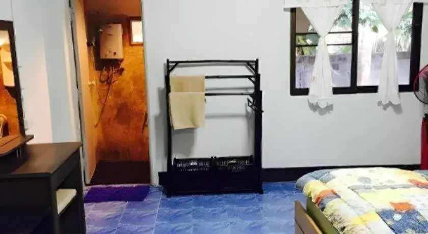 Bed in Chiang Dao Hut Bed in Chiang Dao Hut