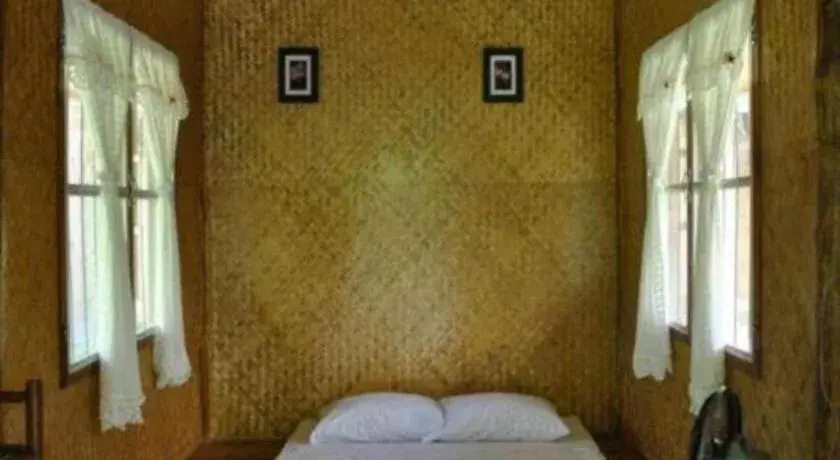 Bed in Chiang Dao Hut Bed in Chiang Dao Hut