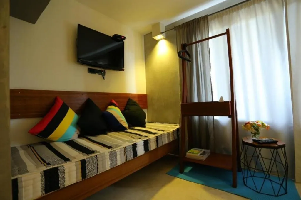 Bed in Chic Chiangkhan Hotel