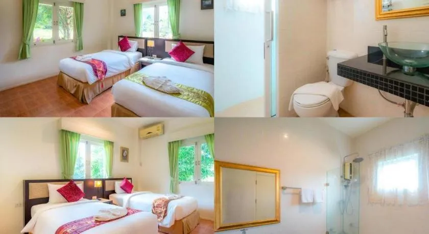 Bed in Sida Resort Hotel Nakhon Nayok