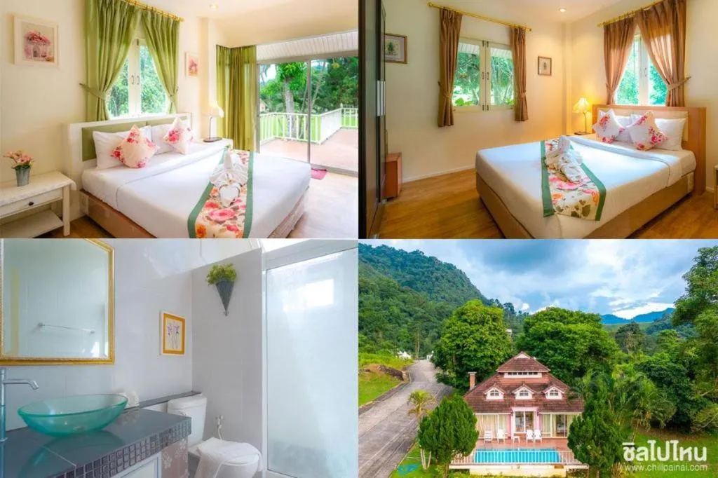 Bed in Sida Resort Hotel Nakhon Nayok