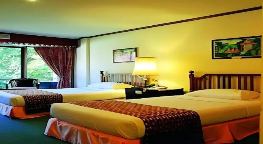 Bed in Sida Resort Hotel Nakhon Nayok