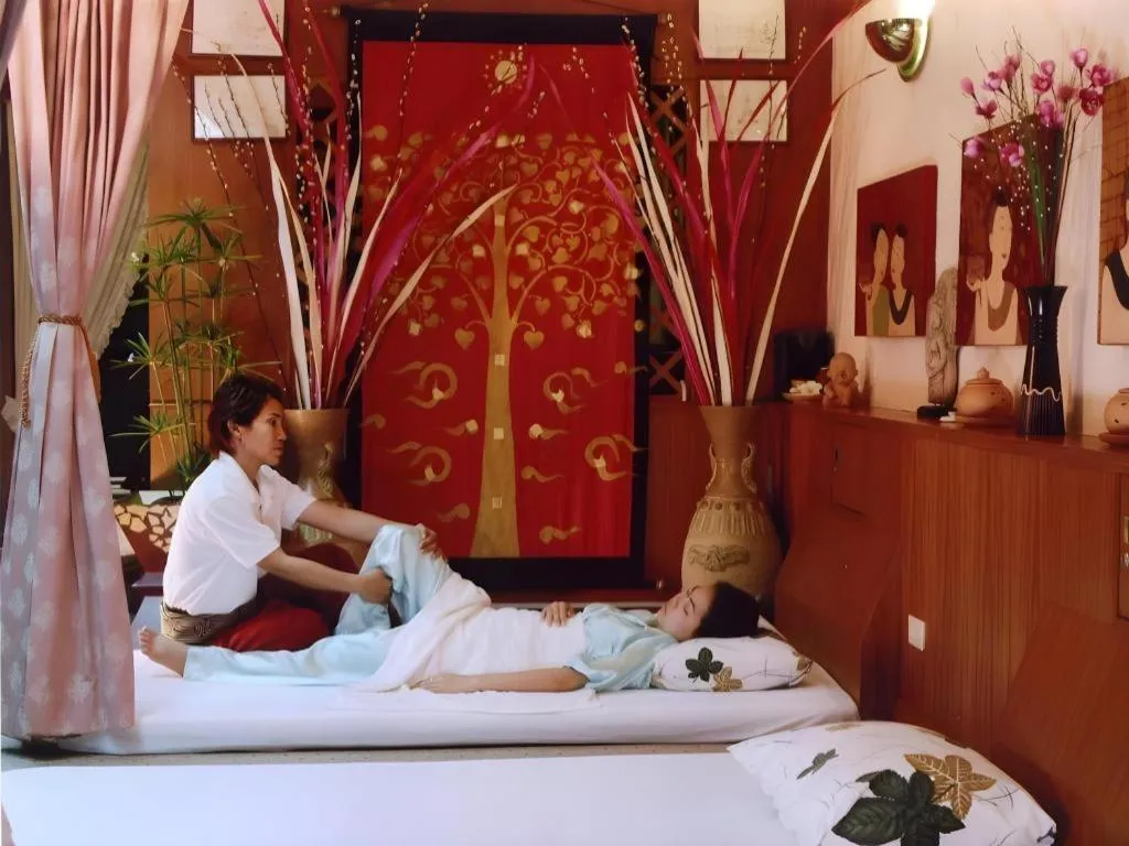 Bed in Sida Resort Hotel Nakhon Nayok