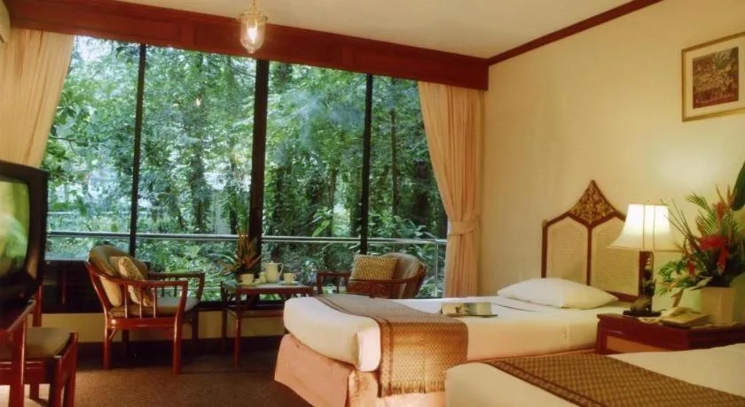 Bed in Sida Resort Hotel Nakhon Nayok