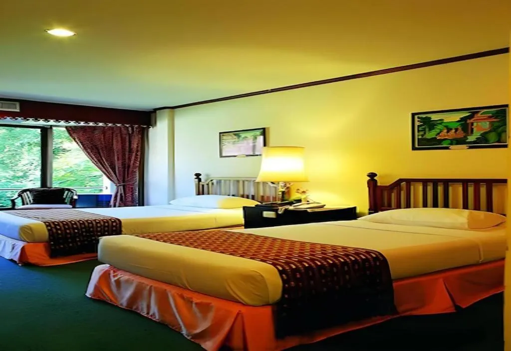 Bed in Sida Resort Hotel Nakhon Nayok