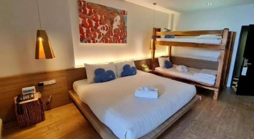 Bed in The Bed Hotel Hatyai