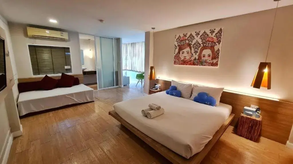 Bed in The Bed Hotel Hatyai Bed in The Bed Hotel Hatyai