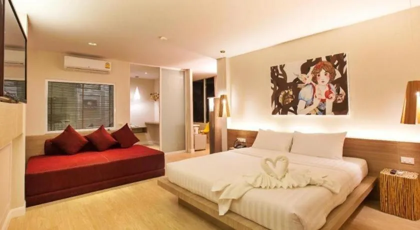 Bed in The Bed Hotel Hatyai