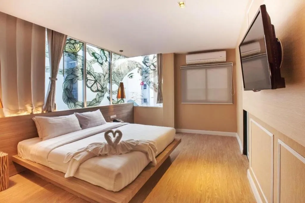 Bed in The Bed Hotel Hatyai