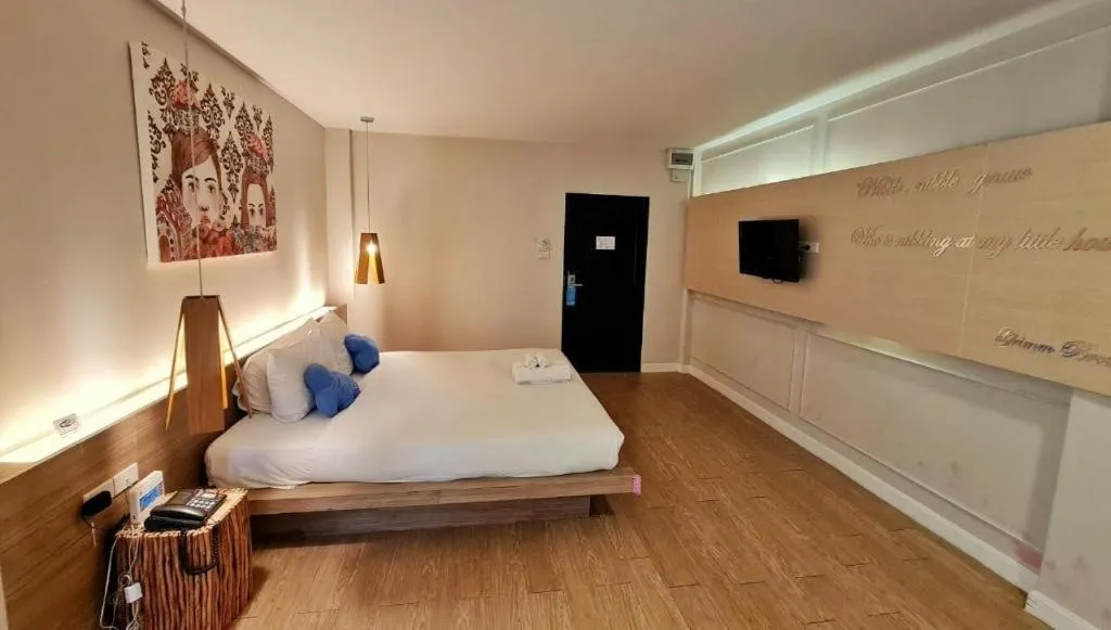 Bed in The Bed Hotel Hatyai