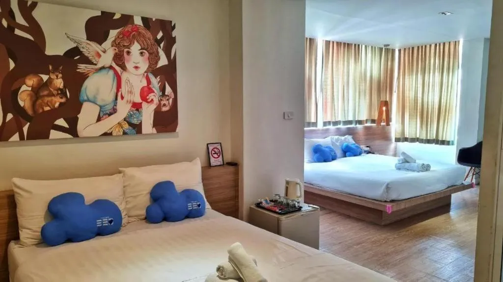 Bed in The Bed Hotel Hatyai