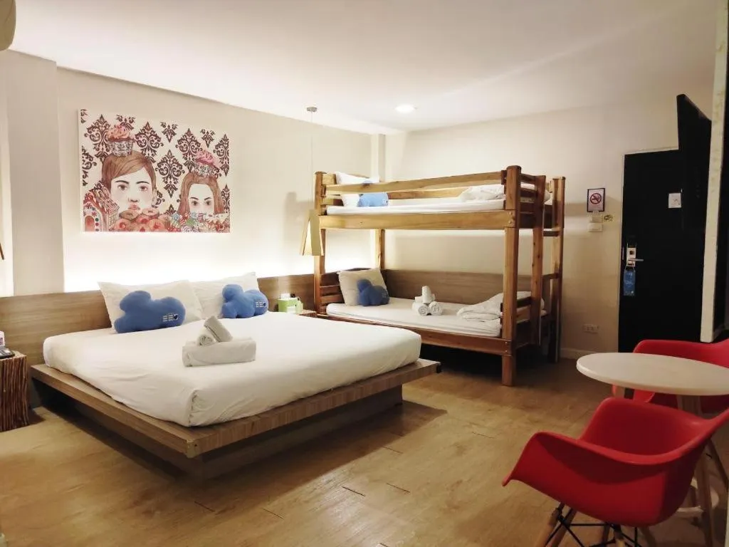 Bed in The Bed Hotel Hatyai