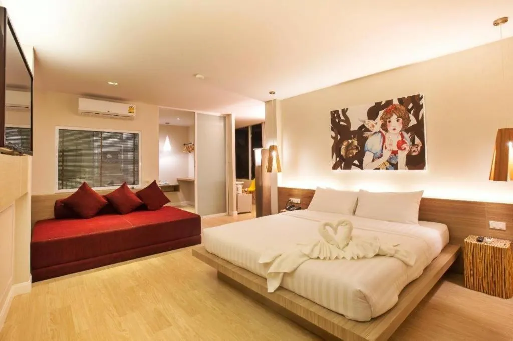 Bed in The Bed Hotel Hatyai