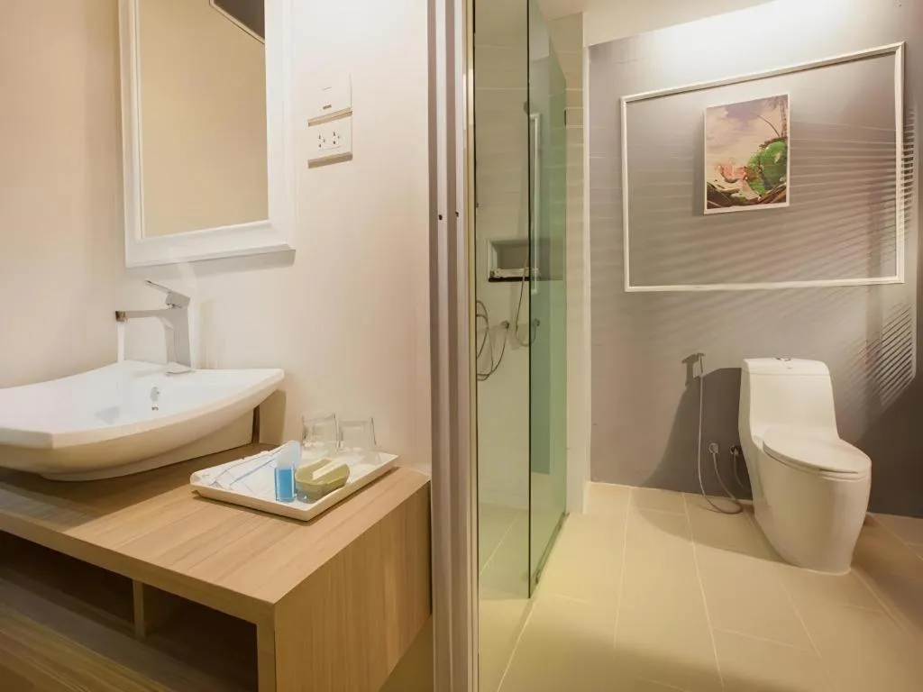 Bed in The Bed Hotel Hatyai