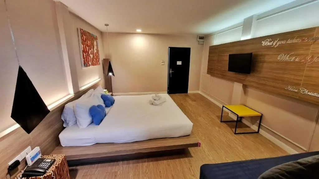 Bed in The Bed Hotel Hatyai