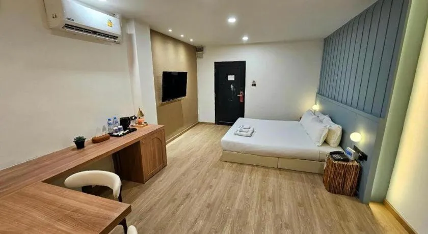 Bed in The Bed Hotel Hatyai