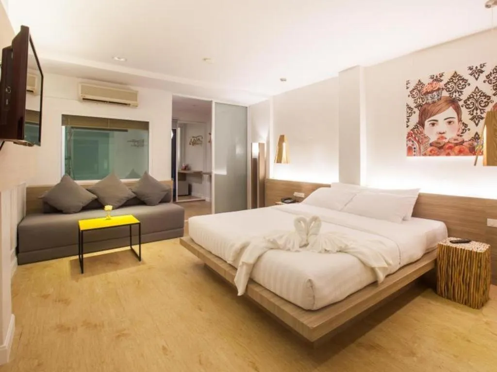 Bed in The Bed Hotel Hatyai