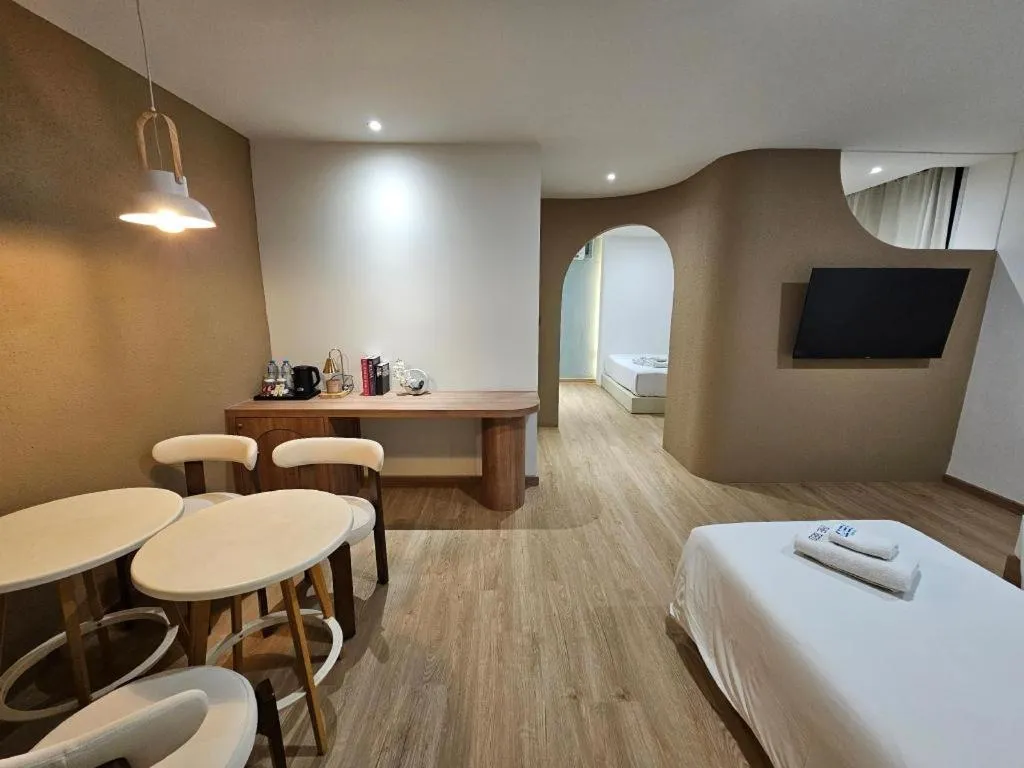 Bed in The Bed Hotel Hatyai