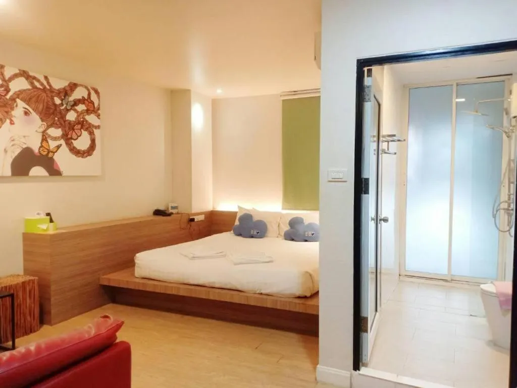 Bed in The Bed Hotel Hatyai