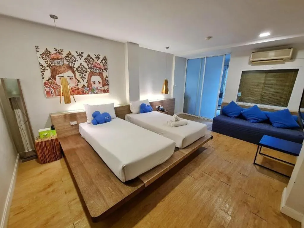 Bed in The Bed Hotel Hatyai