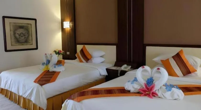 Bed in Pinehurst Golf Club and Hotel