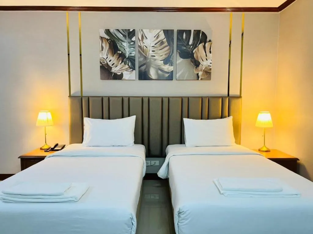 Bed in Pinehurst Golf Club and Hotel